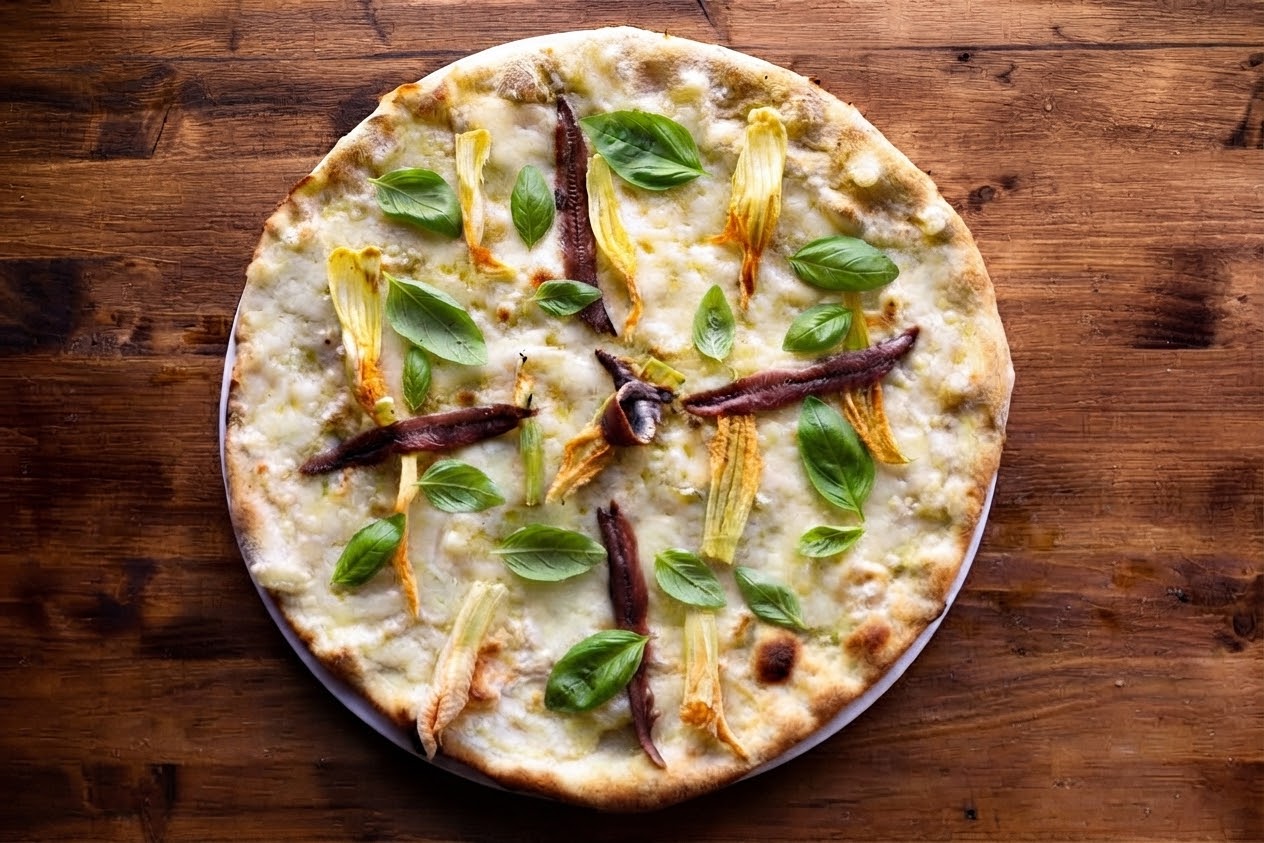 FIORI DI ZUCCA E ALICI